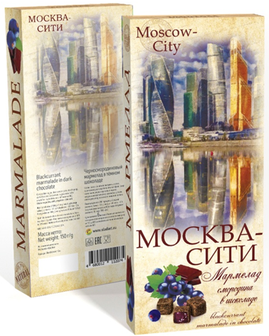  Сладарт Мармелад Черносмородиновый в тёмном шоколаде, 150г  в Краснокамске