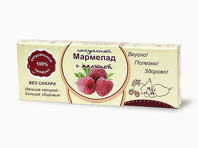  Мармелад натуральный "Малина" 140г в Краснокамске