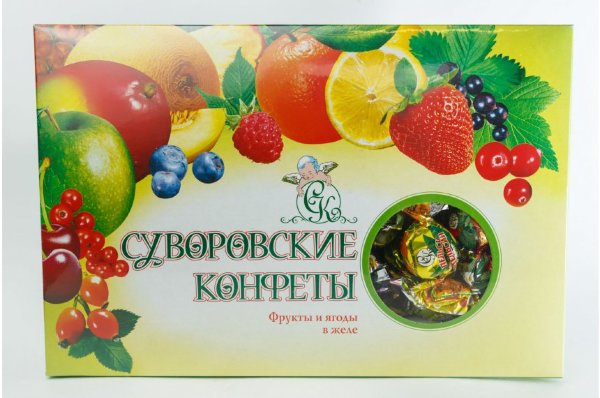 №2 Суворовские конфеты желейные 500г в Краснокамске